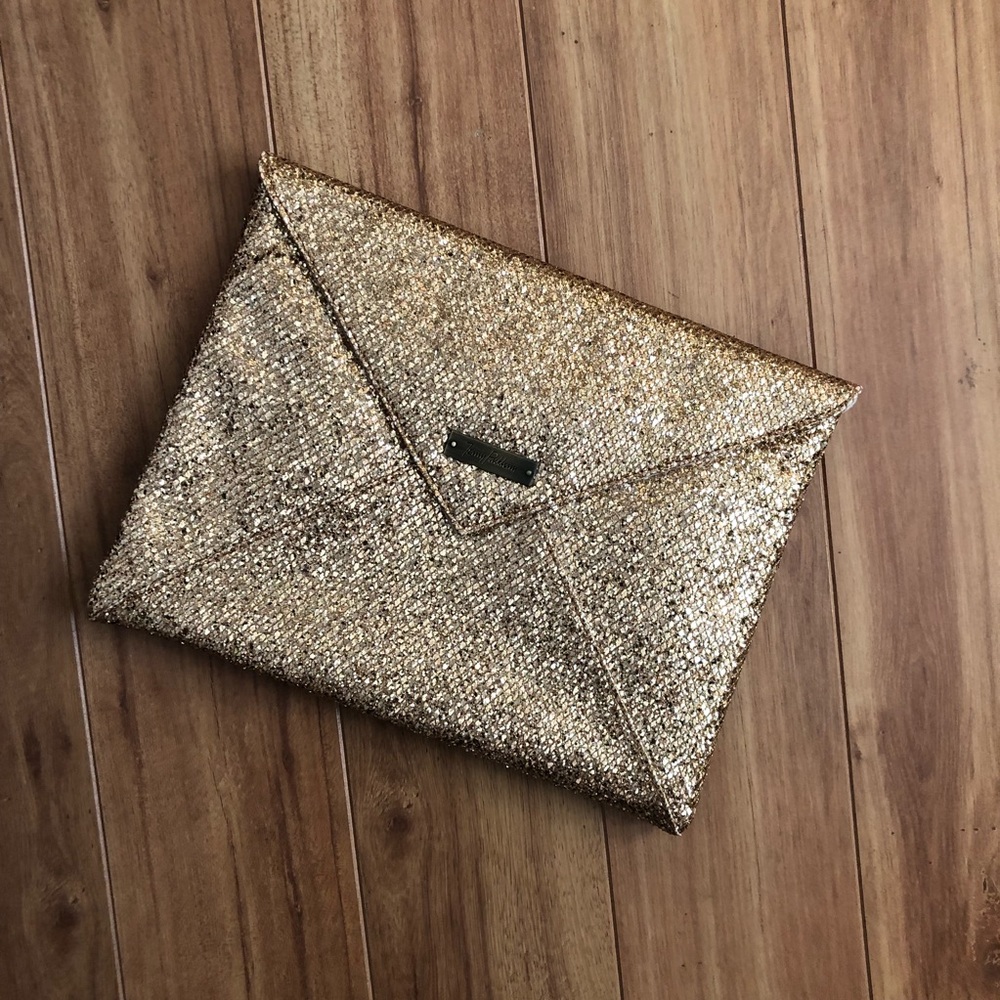 Gold Clutch Purse by Jenny Packham